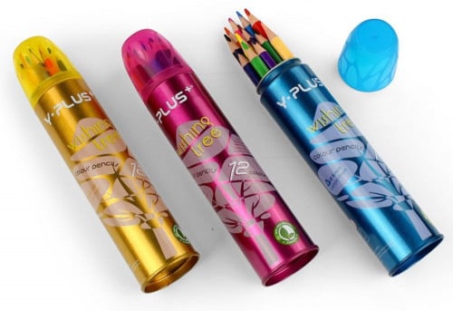 الوان خشبية 12 لون متوفر 3 الوان (حبة)