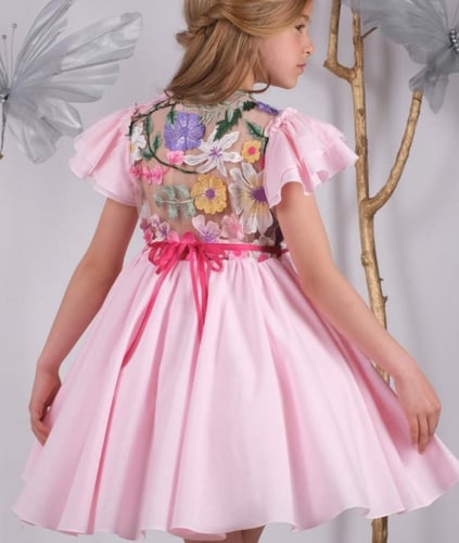 فستان المناسبات KATERYNA بتطريز مميز على الظهر