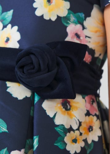 فستان فلورال تفته