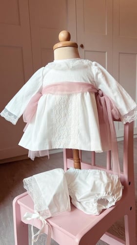 طقم بناتي روزا 3 قطع