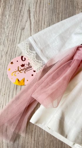 طقم بناتي روزا 3 قطع