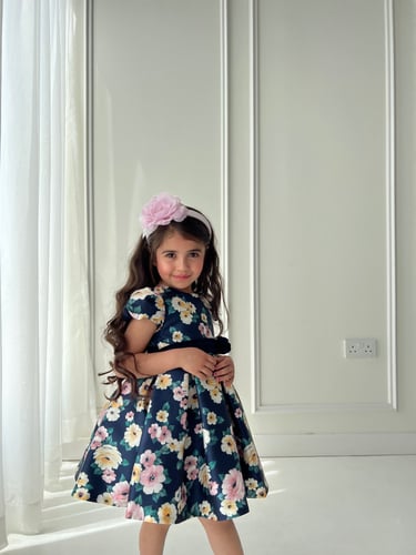 فستان فلورال تفته