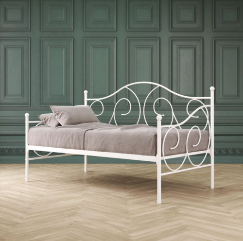 إطار سرير نهار أبيض 90x200