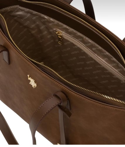 شنطه كبيره بولو بني فاتح