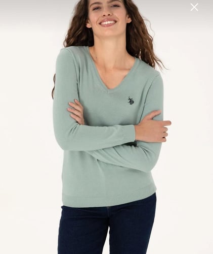 كنزة بولو ملونه