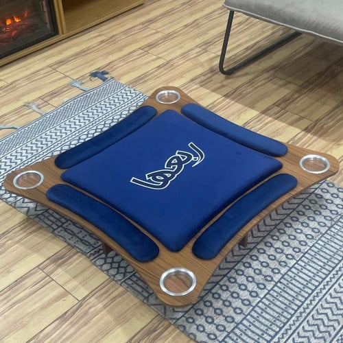 طاوله ربعها vip ازرق
