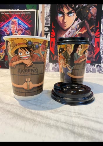 كوب ون بيس ورقي سميك