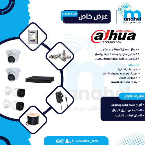 عرض 4 كاميرات 5 ميغا بيكسل