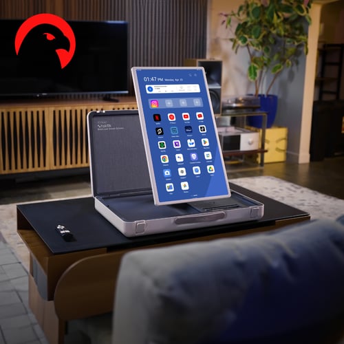 شاشة TakTik بنظام اندرويد تعمل باللمس 27 بوصة ببطا...