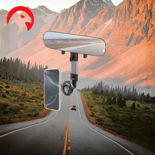 حامل جوال يوفو Y4915 لمرآة السيارة - مغناطيسي