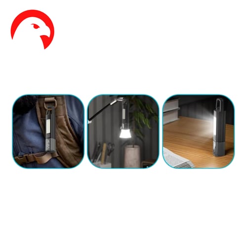 مصباح يدوي LED صغير بـ 4 أوضاع إضاءة