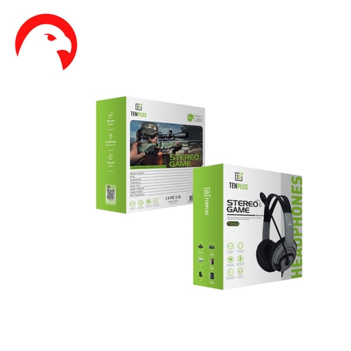 سماعة ألعاب سلكية تن بلص للبلايستيشن ميكروفون AUX...