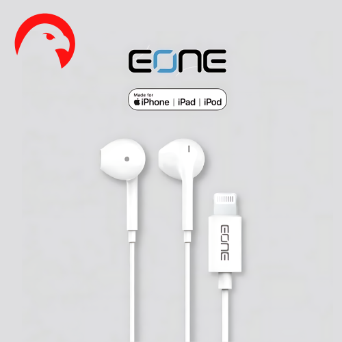 سماعة ايفون منفذ لايتنينج سلك أصلية EONE معتمدة من...