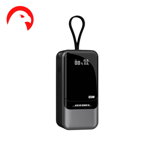 باور بانك 20000mAh 65W شحن فائق السرعة يدعم اللابت...
