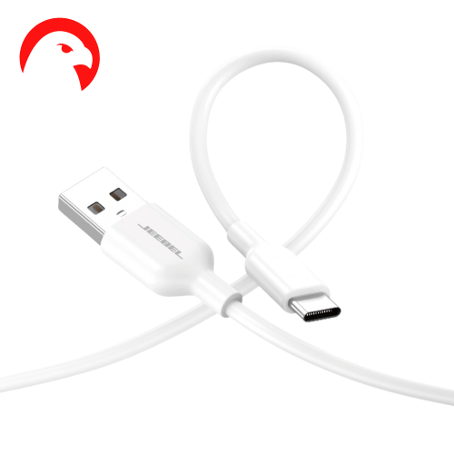 كابل تايب سي ربل 1.2م - اللون ابيض