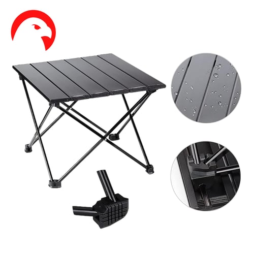 طقم تخييم قابل للطي: طاولة و2 كرسي