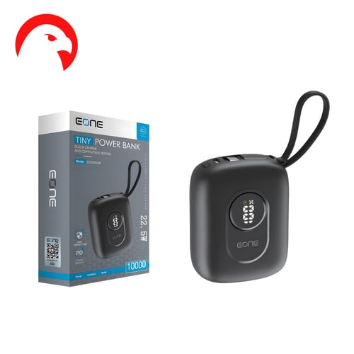 شاحن متنقل اي ون 10000 مللي أمبير 22.5 واط مدمج 2...