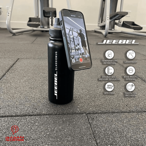 مطارة ماء مع مسكة ماج سيف سعة 600ml من جيبل