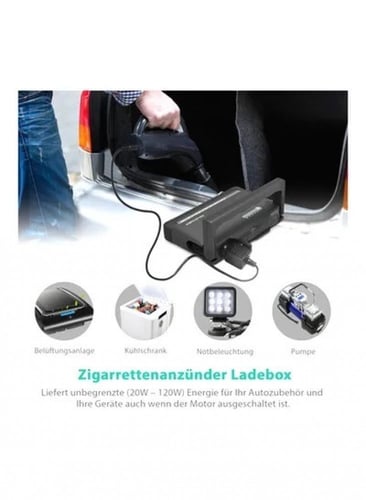 راف باور بطارية ومشغل سيارة بقوة 18000 ملي امبير