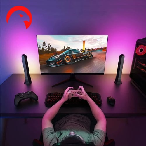 اضاءة REX المكتبي والخاص بالألعاب إضاءة ذكية RGB م...