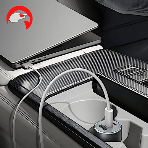 شاحن سيارة بقوة 67 واط، مع 3 مخارج - 2PD + USB شرك...