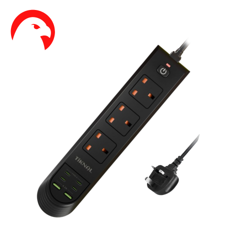 توصيلة كهربائية 5 متر من تكنال وصلة قوية ومتعددة ا...