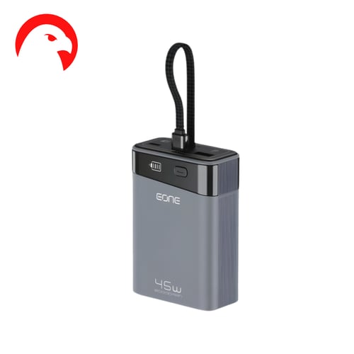 بطارية متنقلة Eone بقوة 45w / 20000mAh مدمج كابل ت...