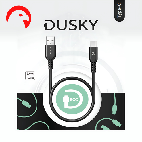 كابل تايب سي USB ربل بطول 1.2 متر من دسكي
