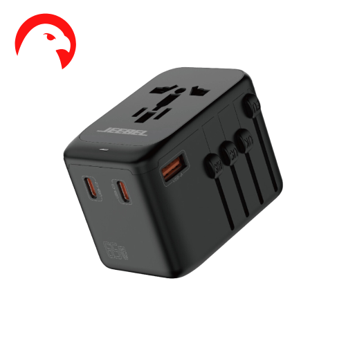 شاحن سفر عالمي 65 واط - فيش دولي من جيبل