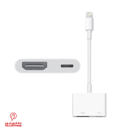 وصلة ايفون لايتنينج إلى HDMI AV ضمان سنتين