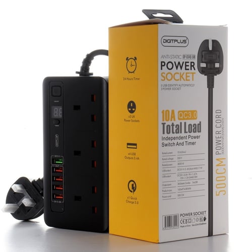 توصيلة مخارج متعددة 3000 واط - 5 متر