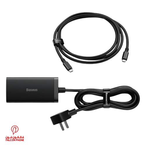 منصة شحن GaN Pro قوة 65 وات بمنفذين USB-C ومنفذين...