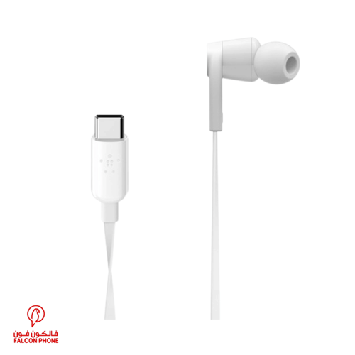 سماعة ايفون تايب سي سلك بيلكن - ربل معتمدة - USB-C