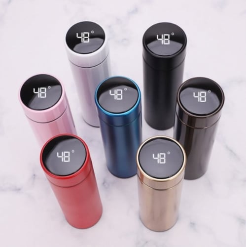 مطارة ذكية 500 مل بشاشة لدرجة الحرارة