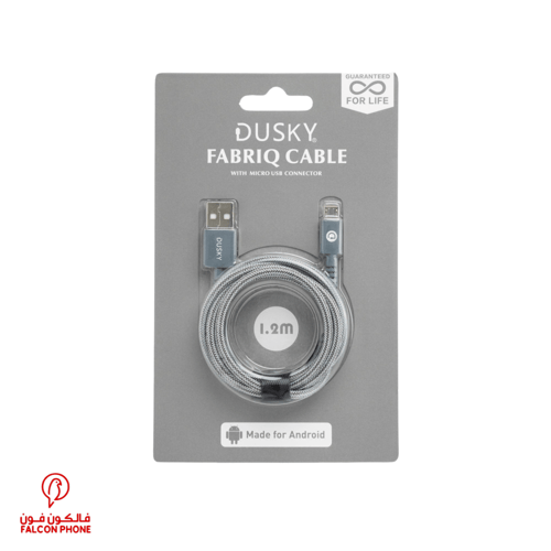 كابل مايكرو يو اس بي قماشي 1.2 متر من دسكي الوان م...