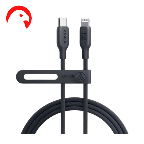 كيبل انكر تايب سي ايفون | كابل PD قماش مقوي ومقاوم...