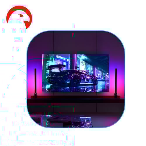 اضاءة Hexa المكتبي والخاص بالألعاب إضاءة ذكية RGB...