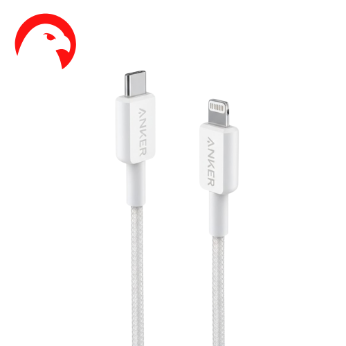 كيبل انكر قماشي تايب سي لايتنينق : شحن سريع بطول 9...