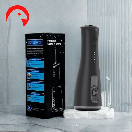 جهاز الخيط المائى لتنظيف الأسنان المحمول بـ 4 أوضا...