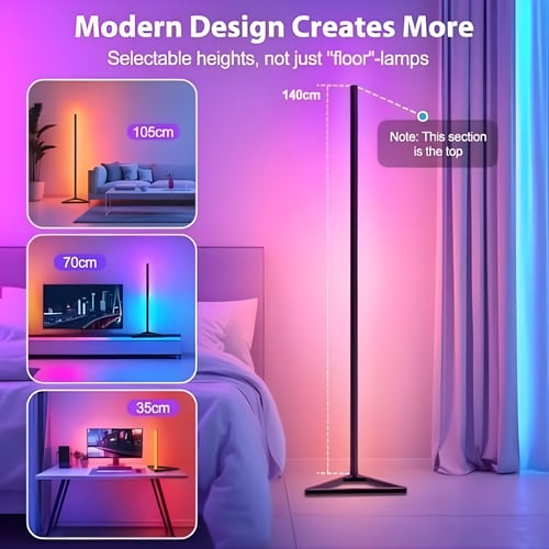 إضاءة الزاوية الذكية RGB ميلتون من فيرتك | ألوان م...