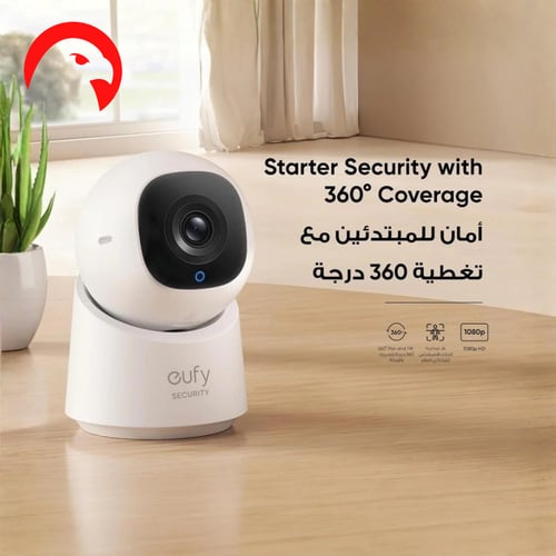 كاميرا مراقبة داخلية Eufy Security C210 – 1080p Fu...