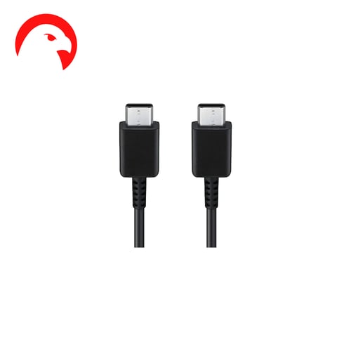 فيش جداري سامسونج اصلى PD بقوة 25W مع كابل - أسود