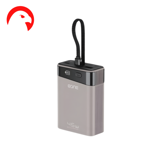 بطارية متنقلة Eone بقوة 45w / 20000mAh مدمج كابل ت...
