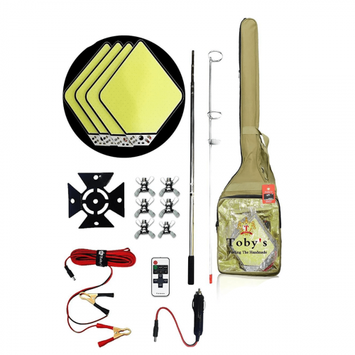 لمبة سنارة Toby's 12V 200W x 4 Camping light Picni...