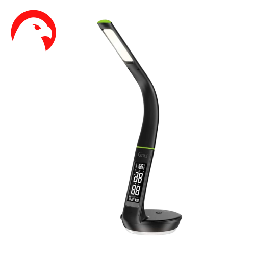 مصباح طاولة مع مؤقت من جوي نورو مع شاحن لاسلكي