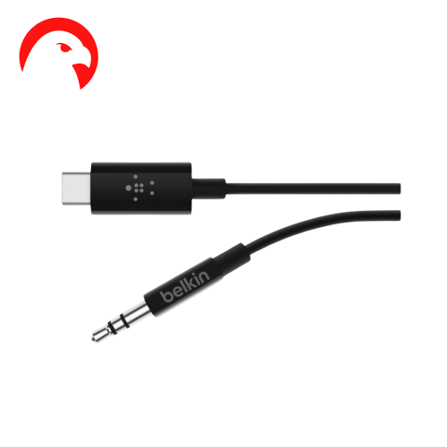 وصلة صوت تايب سي الى AUX 3.5 بيلكن - ماركة Belkin