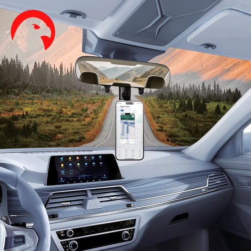 حامل جوال يوفو Y4915 لمرآة السيارة - مغناطيسي