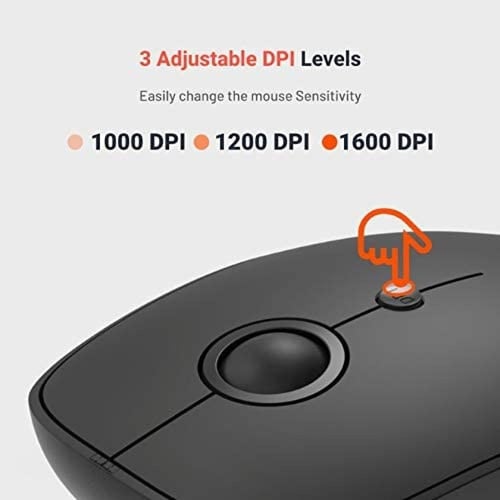 ماوس لاسلكي 2 في 1 من بورودو Porodo