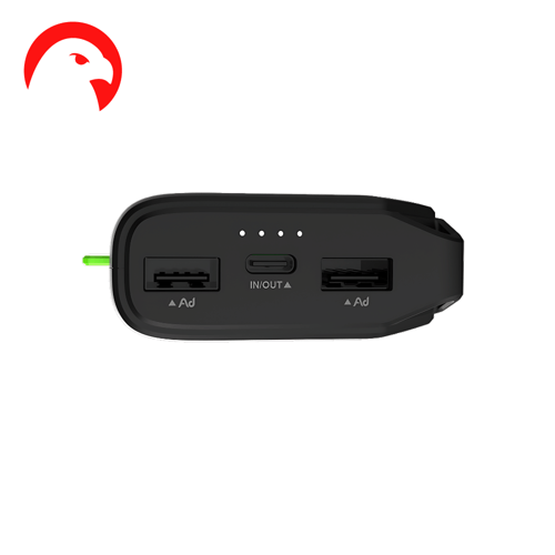 شاحن بريڤ Goui BRAVE بسعة 10000 ملي أمبير 2usb + 1...