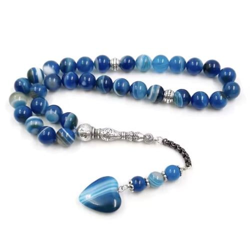 Natural stone rosary